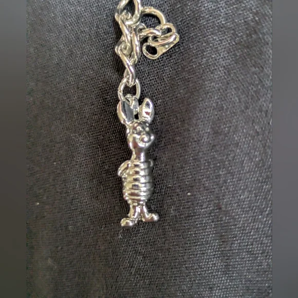 DISNEY Winnie The Pooh & Friends Silver Tone Charm Bracelet 7.25" - Picture 3 of 15